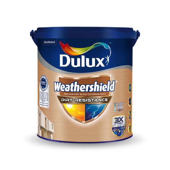 Dulux Weathershield Dirt Resistance