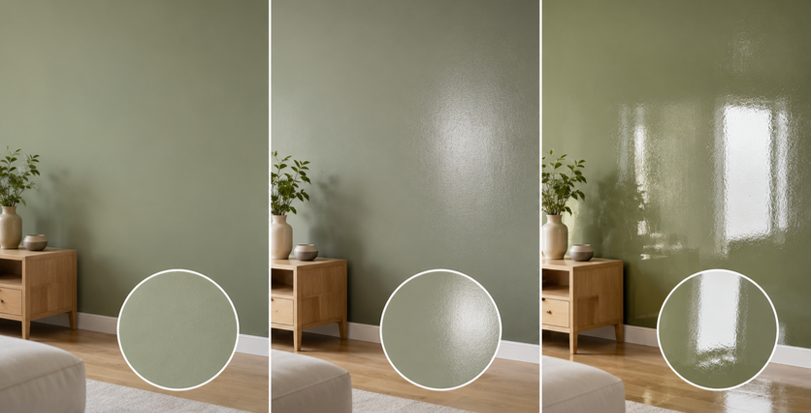 Perbedaan Finishing Matte Satin dan Gloss