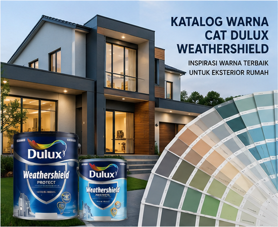 katalog warna cat dulux weathershield