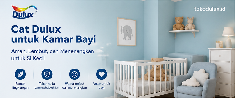 cat dulux untuk kamar bayi