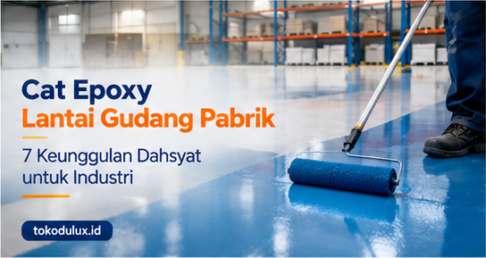 cat epoxy lantai gudang pabrik