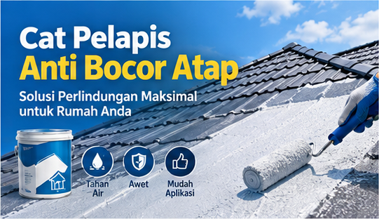 cat pelapis anti bocor atap