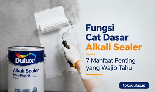 fungsi cat dasar alkali sealer