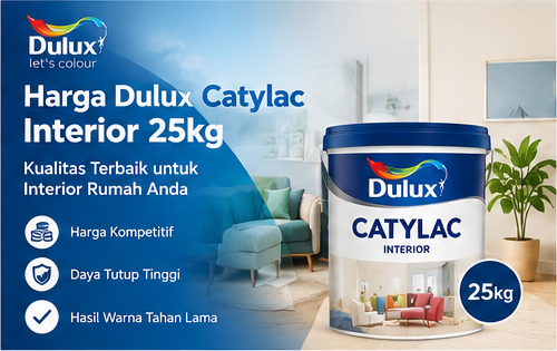 harga dulux catylac interior 25kg