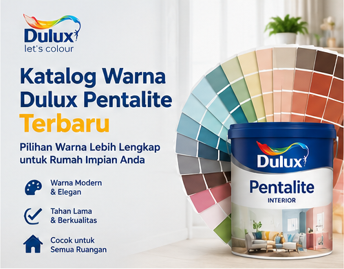 katalog warna dulux pentalite terbaru